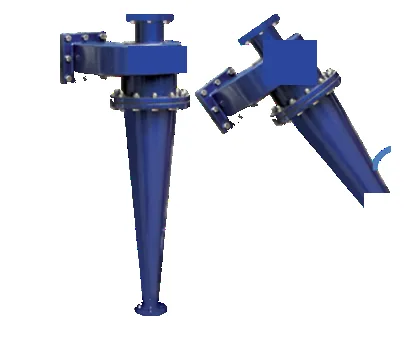 Cyclonic separator units in duplex stainless steel