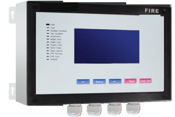 Remote repeater display panel